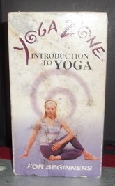 vhs yoga zone introduction to yoga  - $2.48
