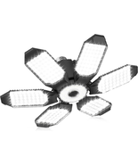 Garage Light Bulb LED 100W with 6 Deformable Panels, E26/E27 Garage Led ... - €22,06 EUR