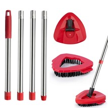 Spin Mop Replace Head Base Scrub Brush With Handle Set O Compatible With Cedar E - $30.99