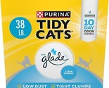 Purina Tidy Cats Clumping Multi Cat Litter, Glade Clear Springs - 38 lb.... - £28.99 GBP