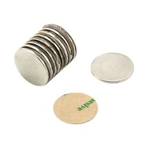 first4magnets F309SA-10 15 mm Diameter x 1 mm Thick Self Adhesive N42 Neodymium  - $25.00