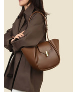 PU Leather Shoulder Bag with Pouch - $32.84