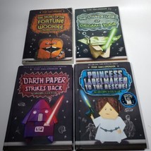 Lot of 3 Tom Angleberger Origami Yoda Books 2HC Darth Princess 2 TPB Wookie Yoda - £11.95 GBP