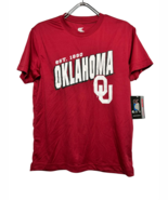 Colosseum Youth Oklahoma Sooners Sidekick Poly T-Shirt- Crimson, Large (... - $20.46 CAD