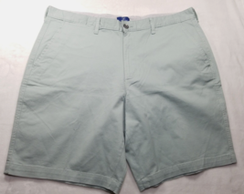 George Shorts Men&#39;s Size 40 Green Chino Flat Front Pockets - £5.78 GBP