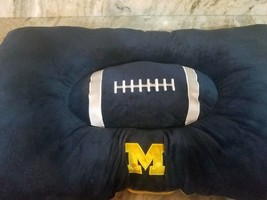 Ncaa Soft &amp; Cozy Plush Pillow Pet Bed Mattress For Dogs &amp; Cats. U Of M - £93.00 GBP