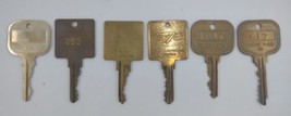 Vintage Keys Motel Hotel Lounge Lot Of 6 - £38.31 GBP