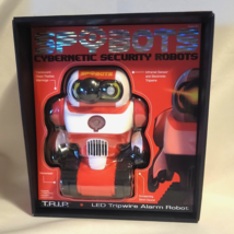 SPYBOTS Cybernetic Security Robots Red T.R.I.P. LED Tripwire Alarm Robot - £15.42 GBP