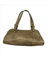 Bisou Bisou Michele Bohbot Gold Color Faux Snake Skin Purse - $272.54 MXN