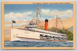 Steamer Catalina Santa Catalina Island California Postcard M23 - £4.75 GBP