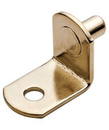 50 Pack Ø5 / 6mm L-Shaped Support Furniture Cabinet Closet Shelf Brackets - $26.51 CAD