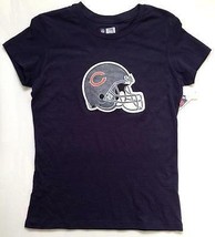 Nwt Nfl Chicago Bears Women&#39;s T-Shirt Size Large Glitter Helmet - £15.44 GBP