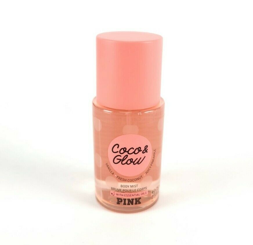 Victoria's Secret Pink Covo Glow Body Mist w/Essential Oils 2.5oz New VS - $12.13