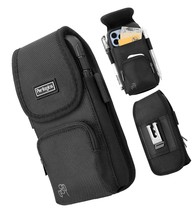 Cell Phone Holster with Magnetic Cover. Belt Clip Pouch for - $58.79