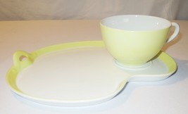 For Dosa Noritake Nippon Toki Kaisha  Bone China Light Green Lunch Snack... - £18.77 GBP