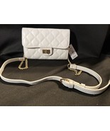 NWT Ophelia Roe White Quilted Crossbody Bag - $25 w/ Free Shipping! - $25.00
