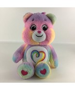 Care Bears Togetherness Bear 15&quot; Plush Stuffed Animal Toy Rainbow Heart ... - $18.76