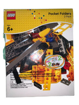 LEGO Pocket Folders 2-Pack Includes 2 Sticker Sheets 11.75&quot; H X 9.5&quot; W - £12.52 GBP