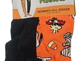 Peanuts Cartoon Ladies Halloween Sleep Jogger With Pockets Size XL (16-1... - $14.84