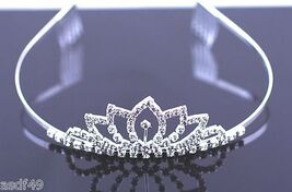 1 Piece Rhinestone Crown Headband Tiara Wedding Bridal - $3.99