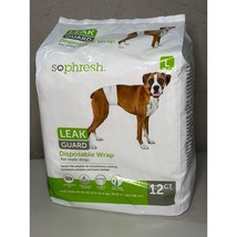 So Phresh Leak Guard Disposable Wrap for Male Dogs, Large, 12 count dogg... - $19.30