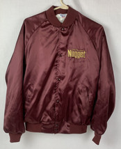 Vintage John Ascuagas Nugget Jacket Satin Lightweight Vegas Medium USA 8... - £23.15 GBP