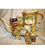 COLLECTIBLE PAUL CARDEW 1996 LILLIPUT LANE LARGE MARKET STALL TEAPOT SIGNED - £368.01 GBP