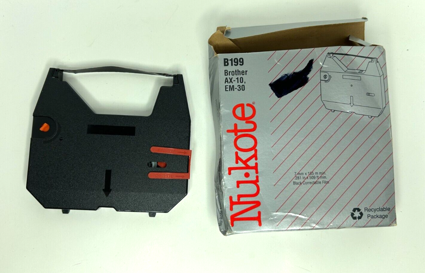 Nu-Kote Typewriter Printer Ribbon Cartridge FOR Brother AX15 AX10 AX20 A... - $7.90