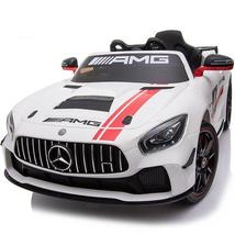 Mercedes Benz Amg GT4 12V Kids Ride On -WHITE - £391.12 GBP