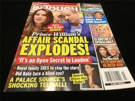 In Touch Magazine January 24, 2022 Prince Williams Affair Scandal Explodes - £7.16 GBP