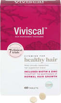 Viviscal Hair Growth Supplement for Women, 60 Tablets, with Biotin, Zinc... - $84.40+