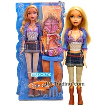 Year 2007 My Scene Cafe Chic 12&quot; Doll - KENNEDY M2842 in Denim Outfit with Purse - £67.73 GBP