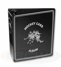 1 BCW 3&quot; Heavy Duty D-ring Black Hockey Binder Album - $18.59