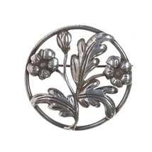 Antonio Pineda (1919-2009) Taxco 980 silver flower pin - $222.75