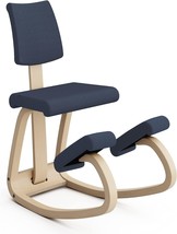 The Original Ergonomic Kneeling Chair With A Backrest For Home Office (Blue - £620.43 GBP