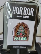 Bam Horror Box: They Live &quot;OBEY&quot; Exclusive Enamel Collector&#39;s Pin - £5.53 GBP