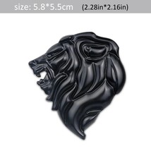 DSYCAR 1Pcs  Logo Car Sticker Reflective Decal Auto Decoration  Motorcycle Lion  - £50.76 GBP