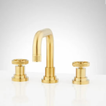 New Brushed Gold Hendrix Widespread Bathroom Faucet - $419.00