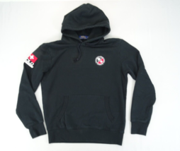 Polo Ralph Lauren Downhill Racing Series Hoodie Men Sz S Black Hooded Sw... - $23.70