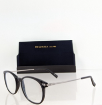 Brand New Authentic MASUNAGA Eyeglasses GMS - 811 #49 Black Silver 48mm ... - £155.69 GBP
