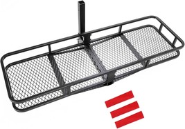 Hitch Cargo Carrier Rack 60&quot;x21&quot;x6&quot; Compatible with 2&quot;x2&quot; Hitch Receiver - £169.11 GBP