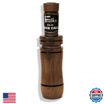 Faulk's Deluxe Duck Call WA-33 BROWN Walnut Hand-Tuned Mallard Tone - $37.53