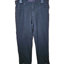 Black Jeans with Rhinestone Pockets Size 14 - £19.46 GBP