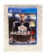 Madden NFL 18, PlayStation 4, (2017), EA Sports, TESTED, WORKING - $8.46