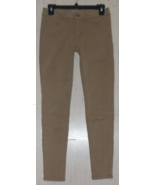 EXCELLENT WOMENS AMERICAN EAGLE SUPER STRETCH BEIGE JEGGING  SIZE 2 SHORT - $44.69 CAD