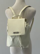 MOSCHINO GREAT LOOKING BACKPACK WITH LOGO OFF WHITE GREAT CONDITION - $29.90
