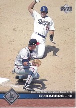 1997 Upper Deck Eric Karros 400 Dodgers - £0.78 GBP