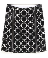 PER SE Skirt Dress Black White Wool Knit Straight Zipper Clothing US 10 ... - £70.99 GBP