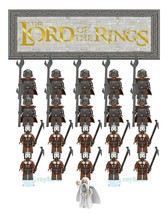 21pcs The Lord Of The Rings Saruman's army Shaman Berserker Uruk-hai Minifigures - £26.37 GBP