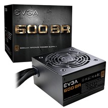 EVGA 600 BR, 80+ Bronze 600W, 3 Year Warranty, Power Supply 100- BR-0600-K1 - $119.99